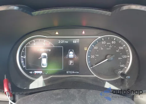 2021 Nissan Versa Sv Xtronic Cvt из США, поврежденный, VIN 3N1CN8EVXML824651